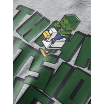 NAME IT Sweatshirt Jacks Minecraft Grey Melange